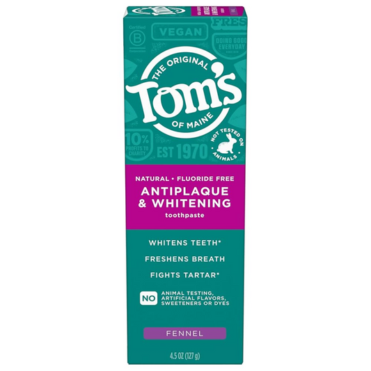 Tom's of Maine  Clean & Fresh Toothpaste Fennel 85ml