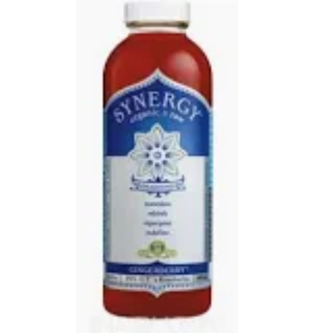 GT's Synergy Gingerberry Kombucha 480ml (Refrigerated)