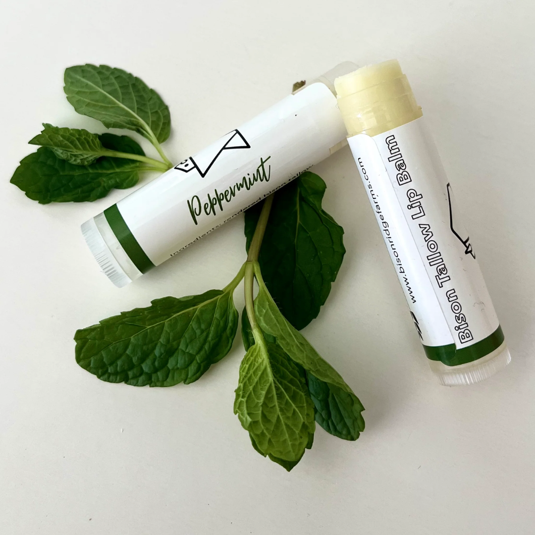 Bison Ridge Farms Peppermint Tallow Lip Balm