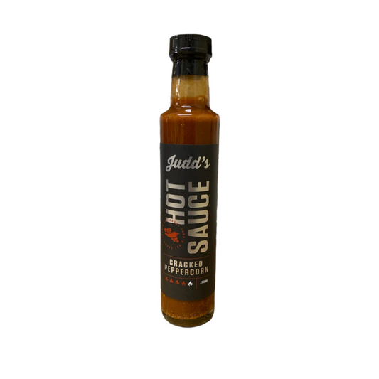 Judd's Cracked Peppercorn Hot Sauce 250ml