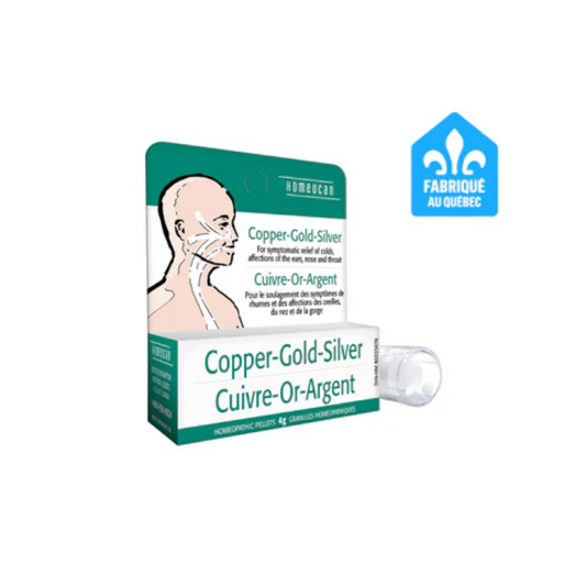 Homeocan Copper-Gold-Silver 4g pellets