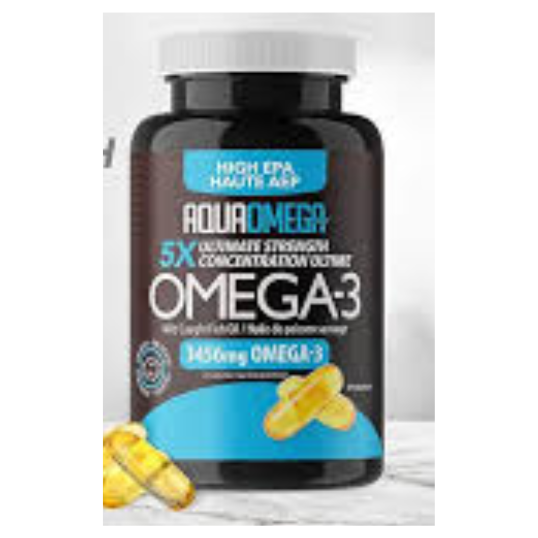 AquaOmega Balanced Omega-3 120 softgels