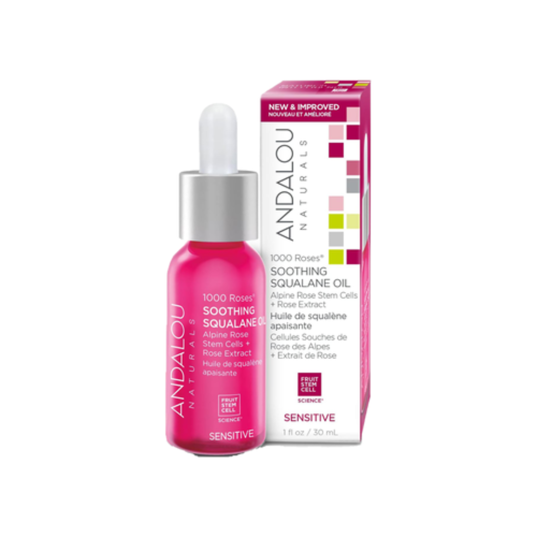 Andalou Naturals Fresh & Dewy 2in1 Serum 1000 Roses 30ml