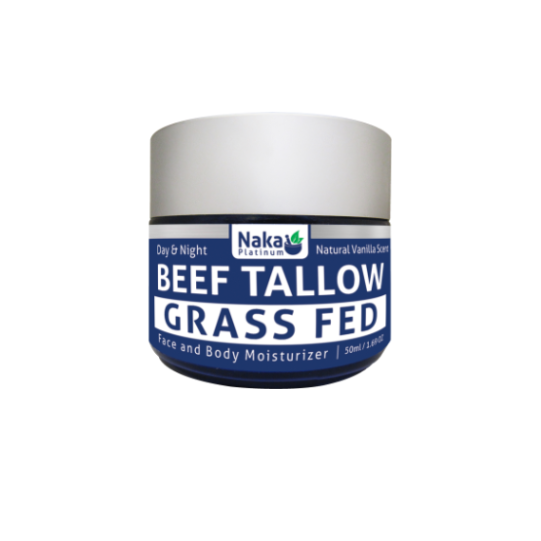 Naka Pro Beef Tallow Face & Body Moisturizer Vanilla 50ml