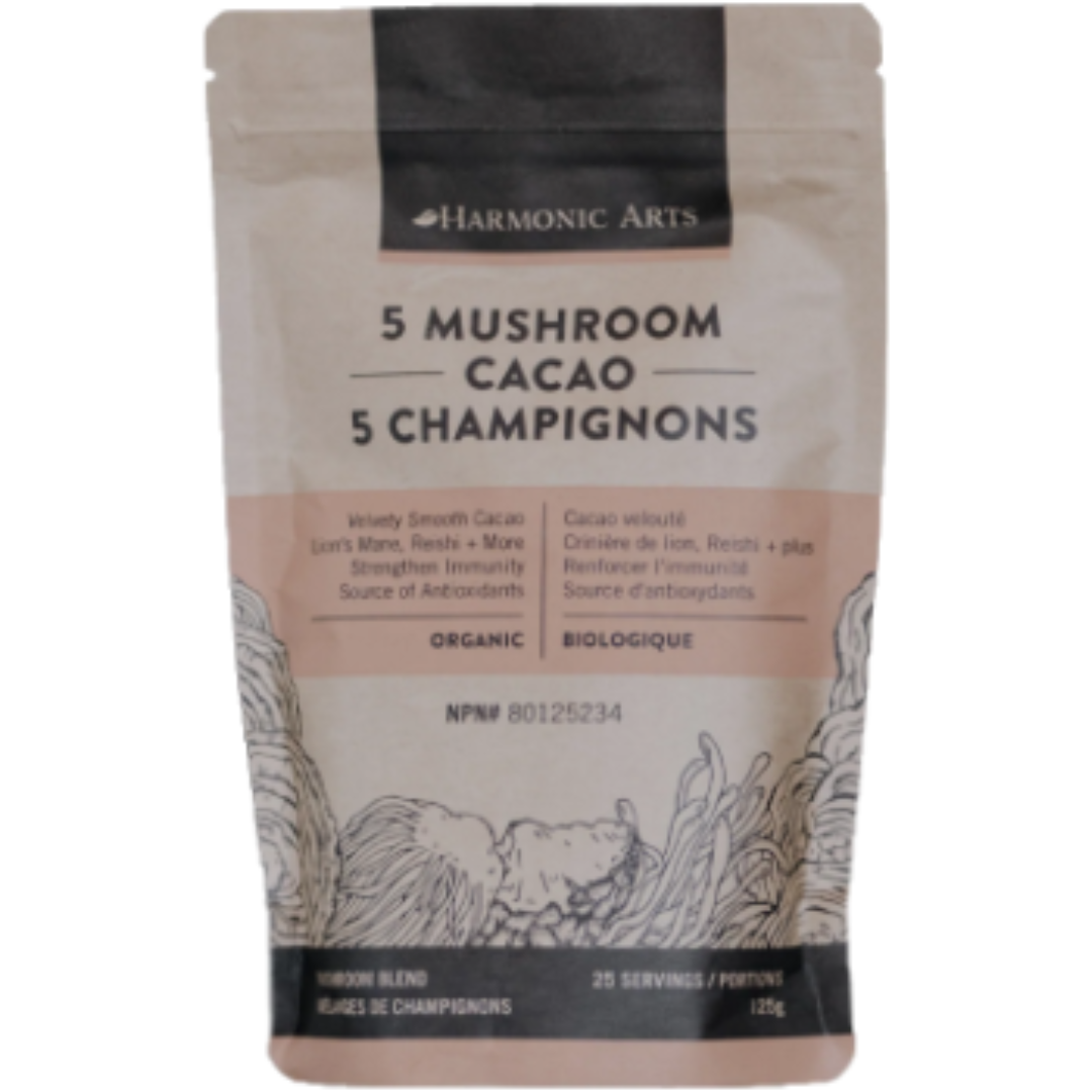 Harmonic Arts 5 Mushroom Cacao 125g