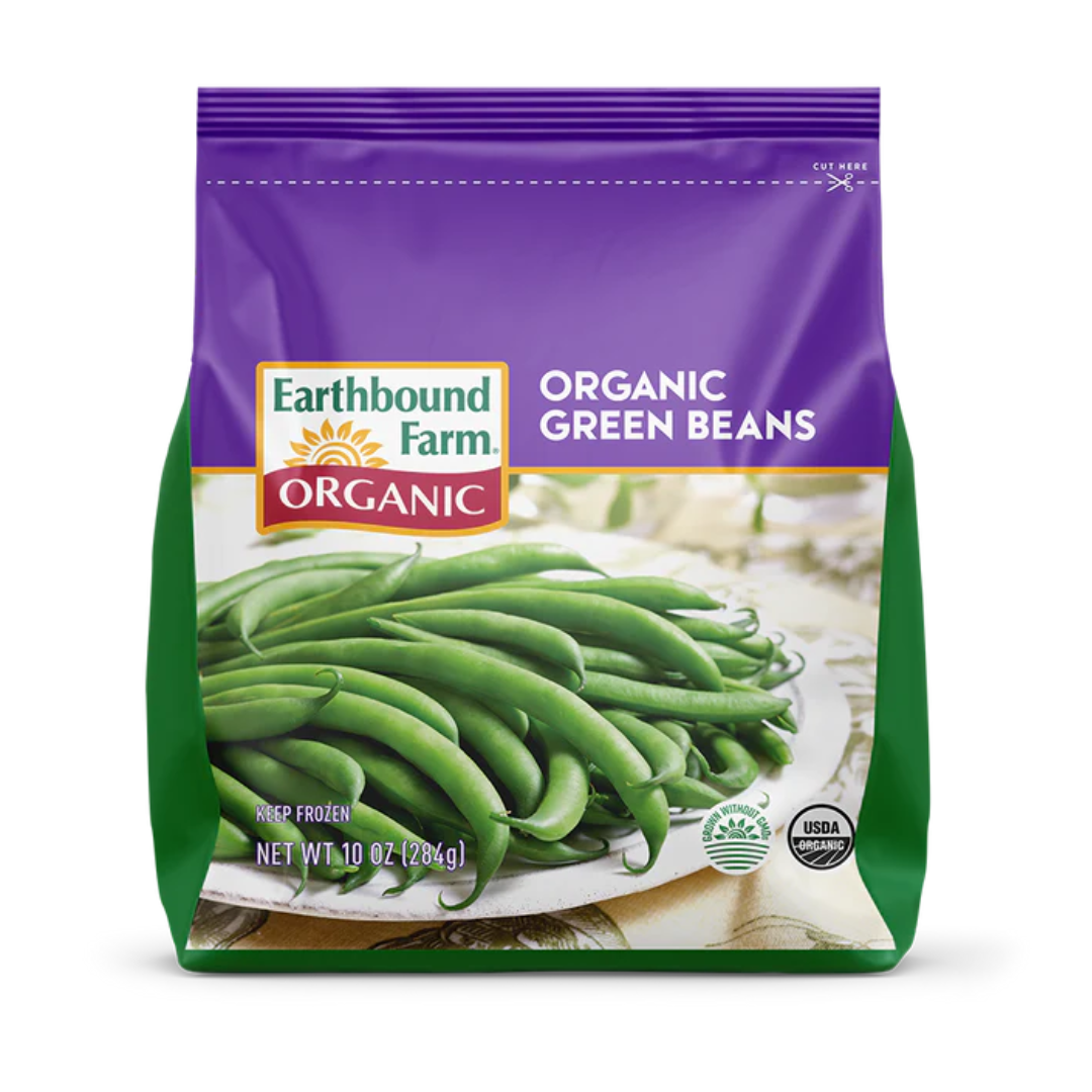 Earthbound Green Beans (Organic) 350g Frozen