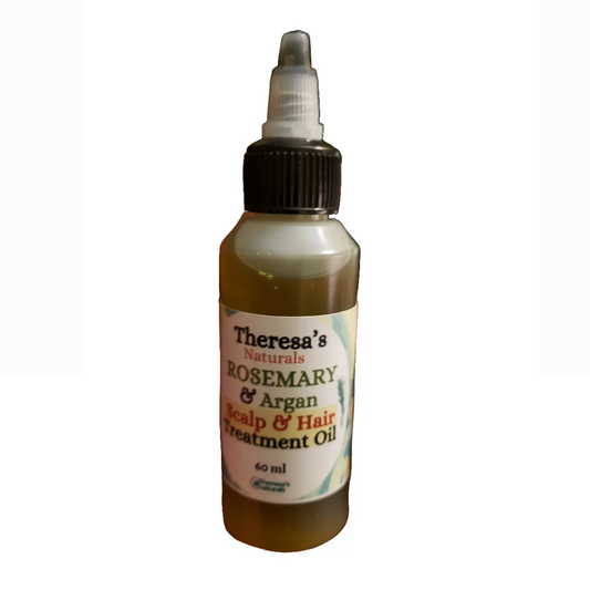 Theresa's Naturals Rosemary & Argan Scalp/Hair Treatment 60ml