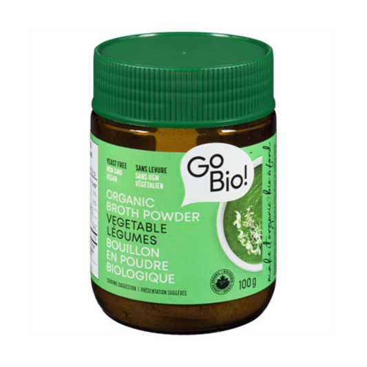 Go Bio Organic Vegetable Broth Powder 100g