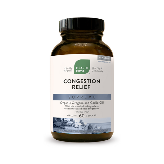 Health First Congestion Relief Supreme 60 GelCaps