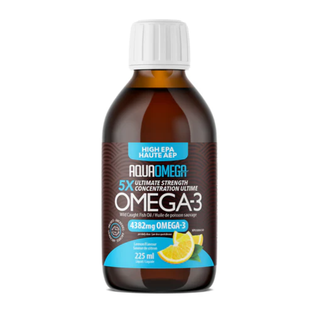 AquaOmega High EPA Lemon 225ml