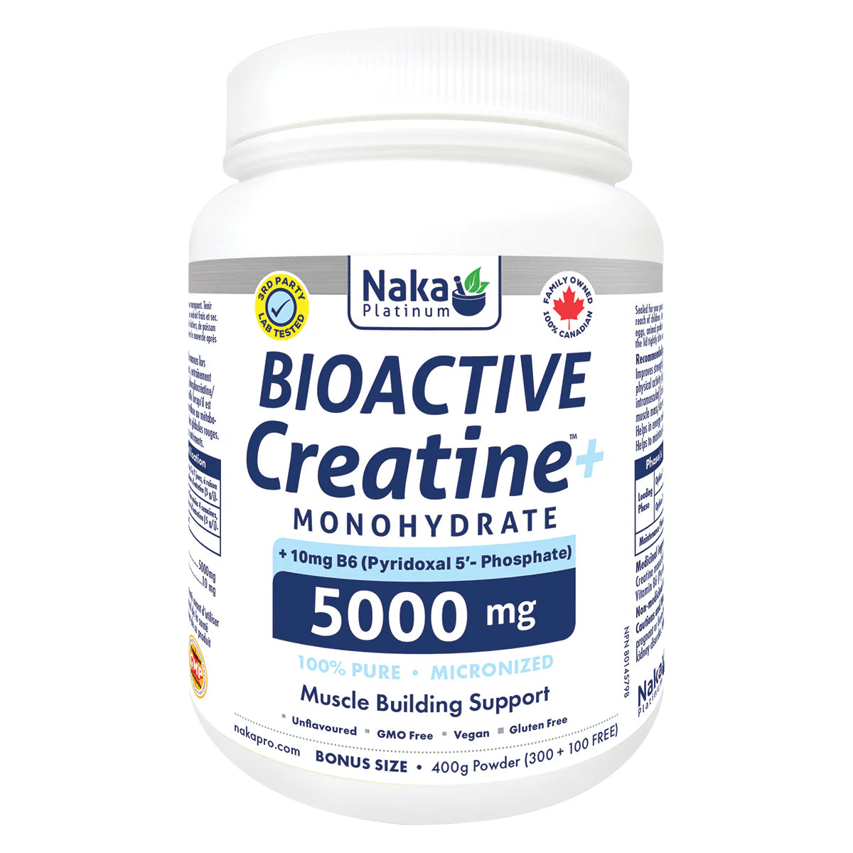 Naka Bioactive Creatine + B6