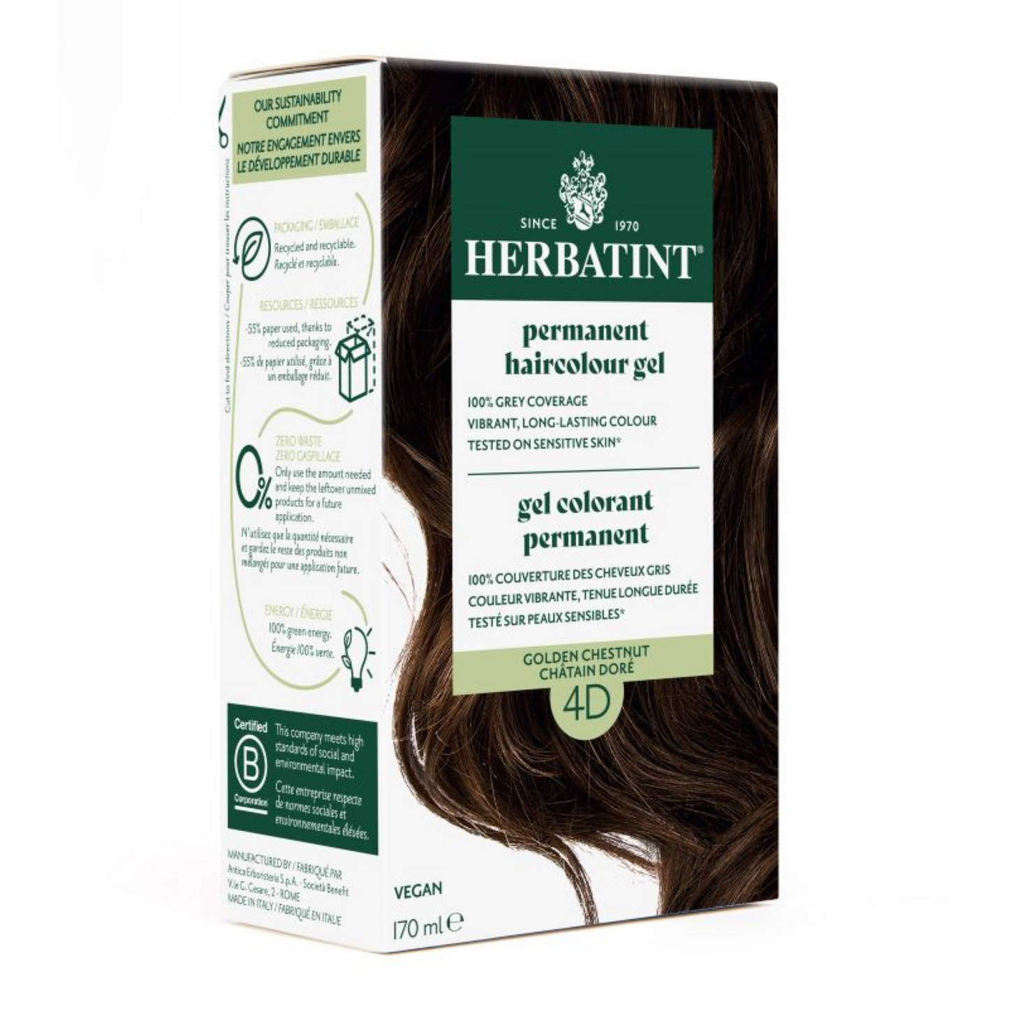 Herbatint 4D Golden Chestnut