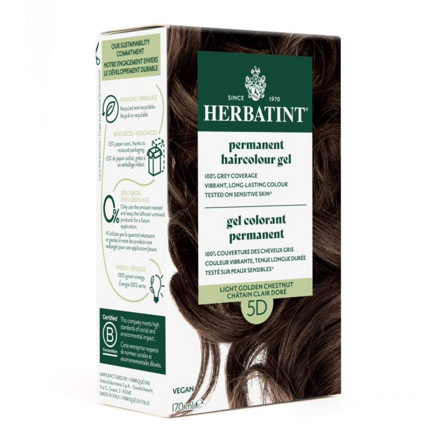 Herbatint 5D Light Golden Chestnut