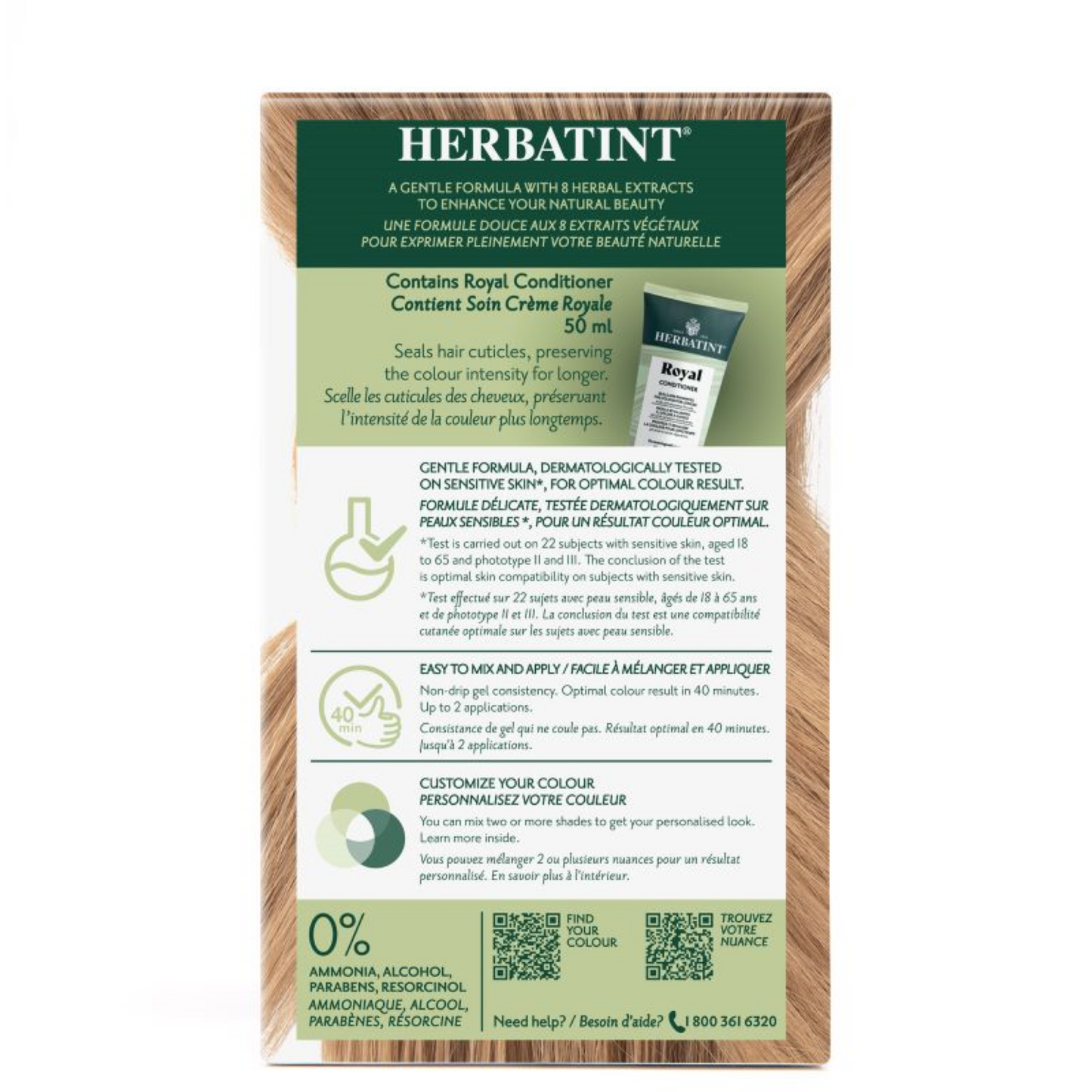 Herbatint 8D Light Golden Blond