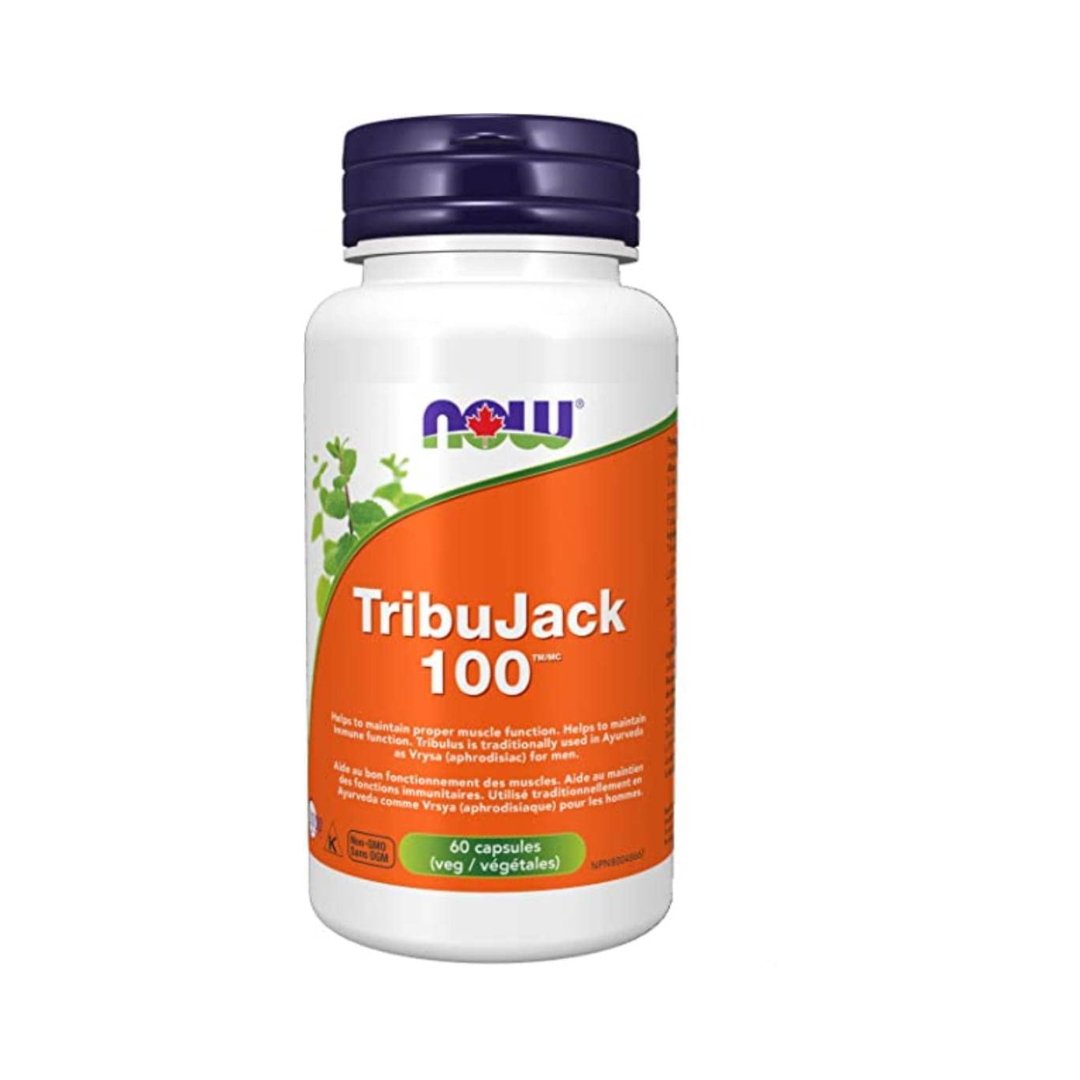 Now TribuJack 100 60 Veg Capsules