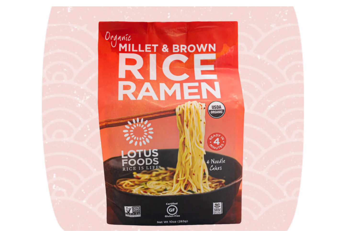 Lotus Food  Organic Millet and Brown Rice Ramen 283g