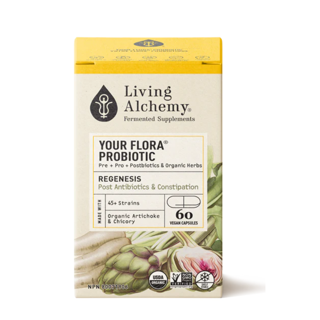 Living Alchemy Your Flora Regenesis 60 Veg Caps