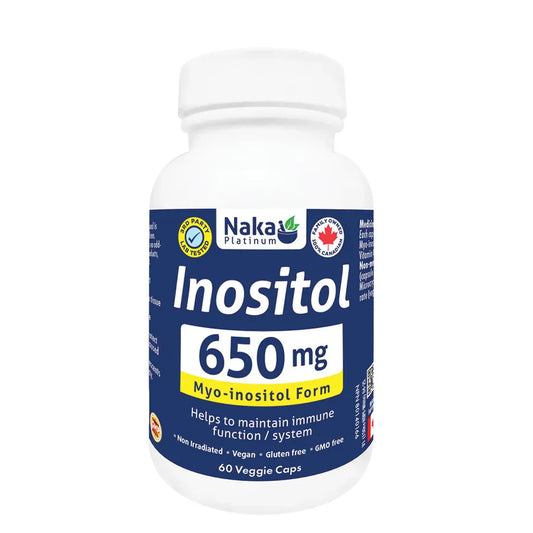 Naka Inositol 650mg 60 caps
