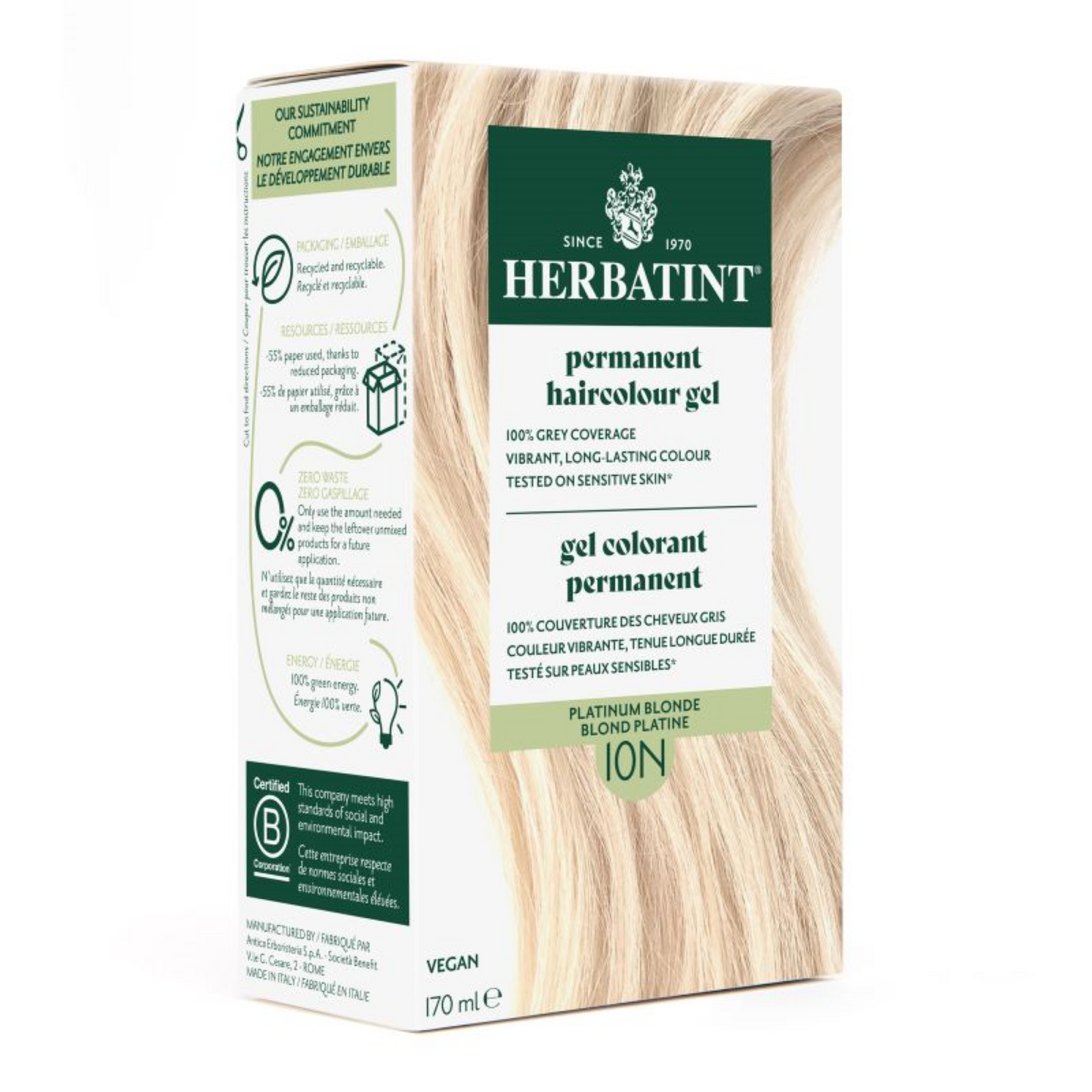 Herbatint 10N Platinum Blonde