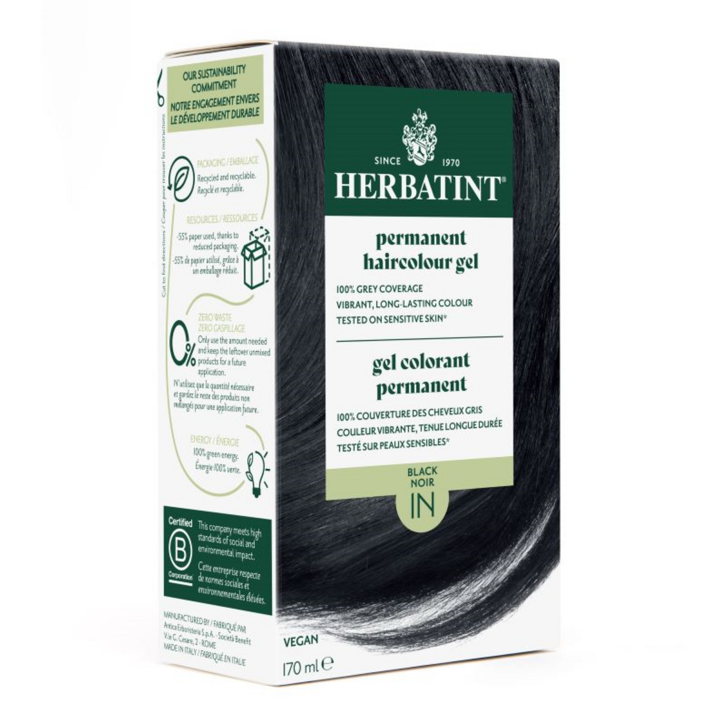 Herbatint 1N Black
