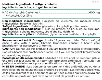 Platinum Naturals NAC 120 softgels