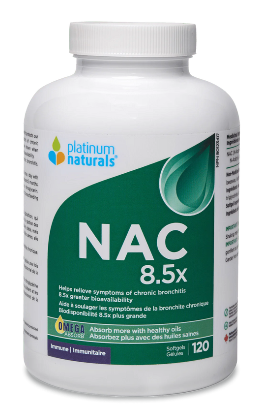 Platinum Naturals NAC 120 softgels