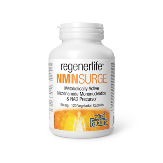 Natural Factors RegenerLife NMNSurge 120 Capsules