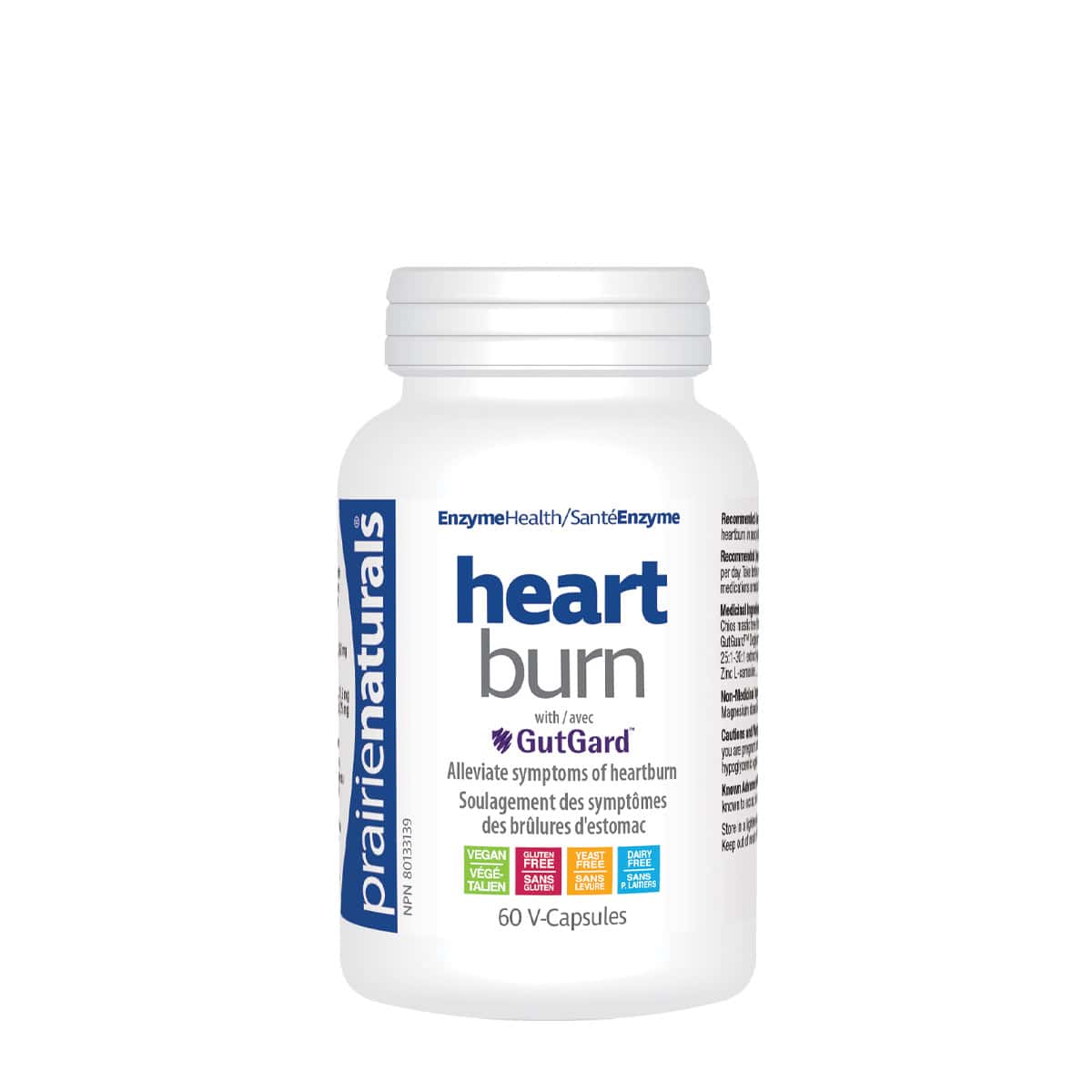 Prairie Naturals Heart Burn 60vcap