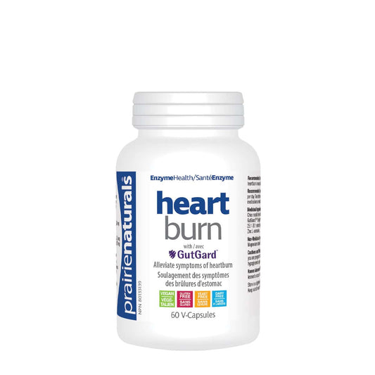 Prairie Naturals Heart Burn 60vcap