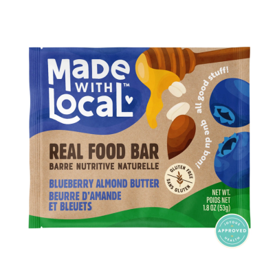 Made With Local Blueberry Almond Butter 53G