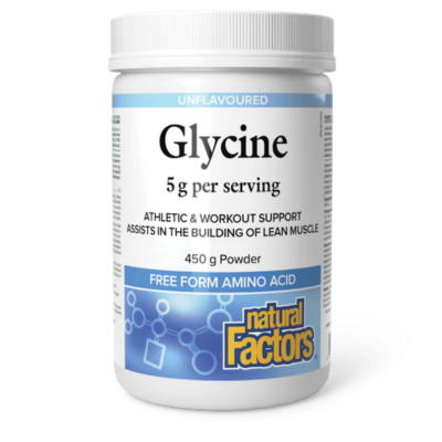 Natural Factors L-Glycine 450g Powder