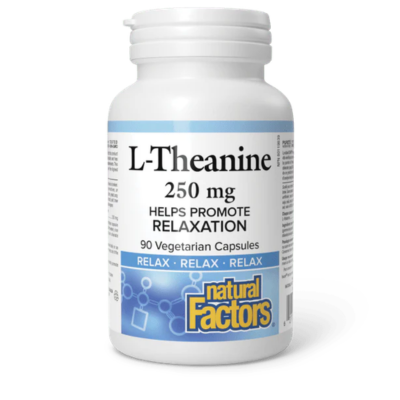 Natural Factors L-Theanine 250mg 90 Capsules