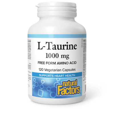 Natural Factors L-Taurine 1000mg 120caps