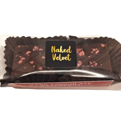 Naked Velvet Dark Chocolate Raspberry Truffles  2-Piece