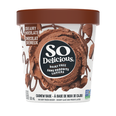 So Delicious Creamy Chocolate 500ml (Frozen)