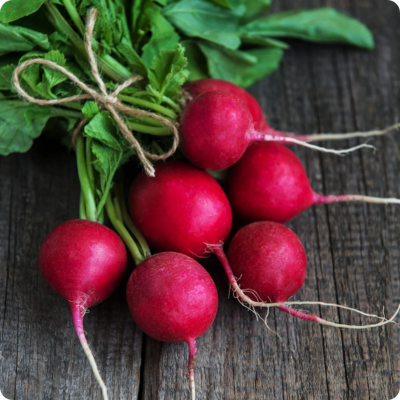 Organic Radishes 1lb