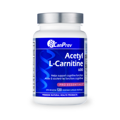 CanPrev Acetyl L-Carnitine 600mg 120 Veggie Capsules