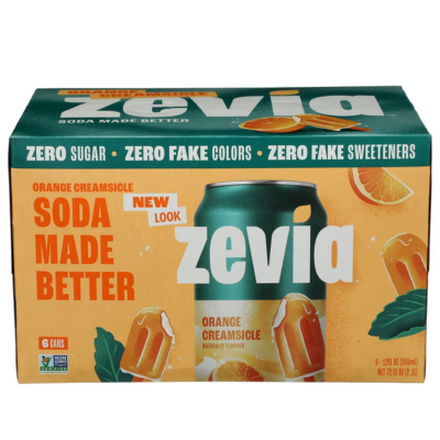 Zevia Orange 6 Pack