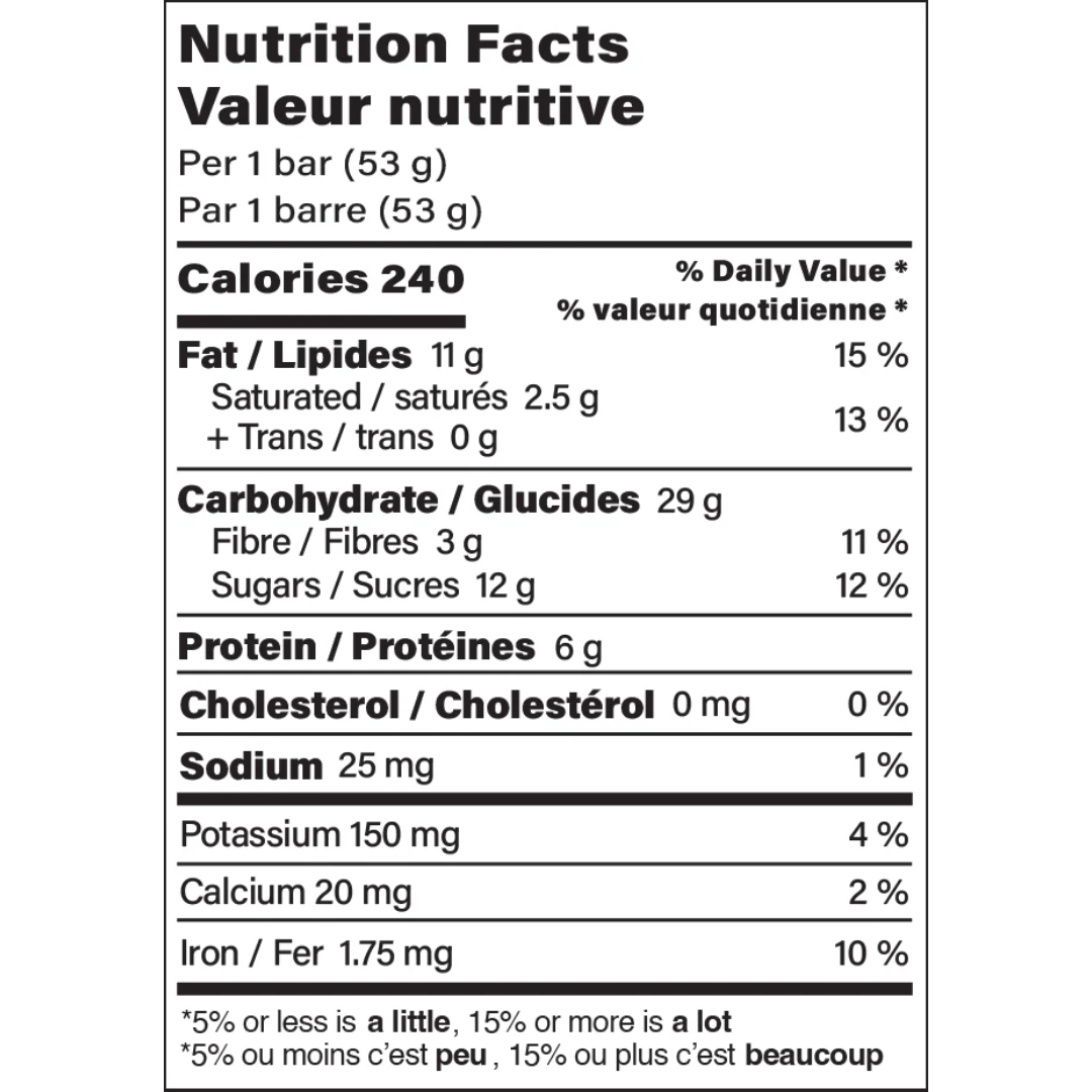 Made With Local Lemon Square Energy Bar 53g