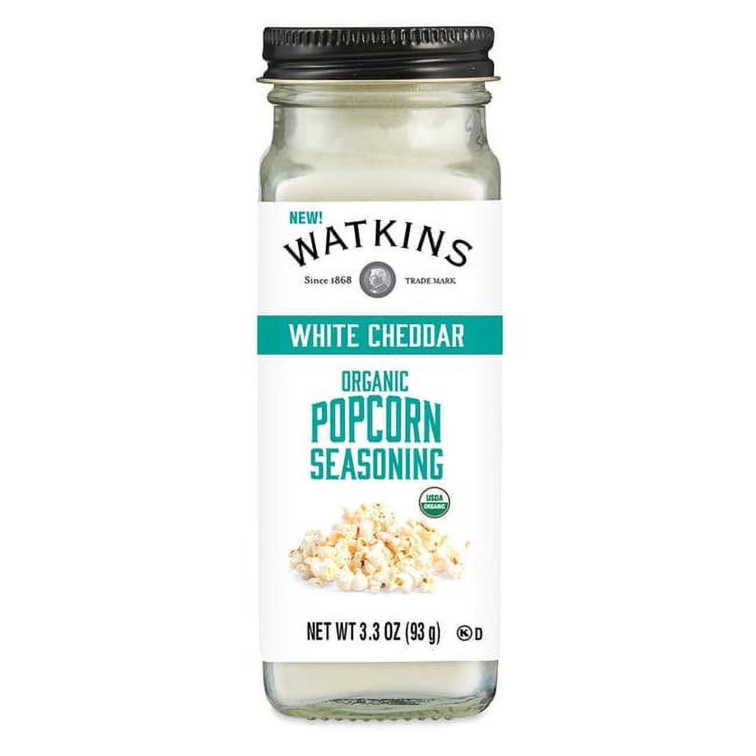 Watkins White Cheddar Popcorn Seasoning 93g