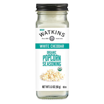 Watkins White Cheddar Popcorn Seasoning 93g
