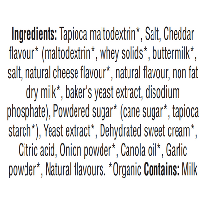 Watkins White Cheddar Popcorn Seasoning 93g