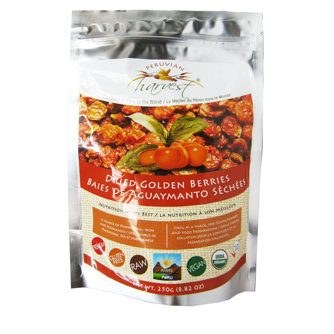 Peruvian Harvest Dried Golden Berries 225g