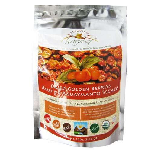 Peruvian Harvest Dried Golden Berries 225g