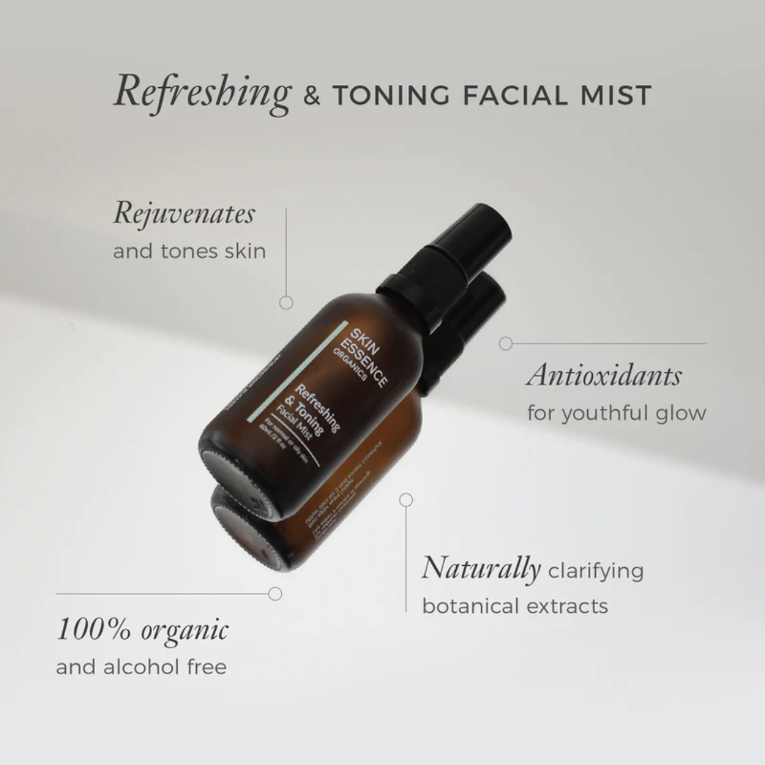 Skin Essence Organics Refreshing & Toning Facial Mist 60ml