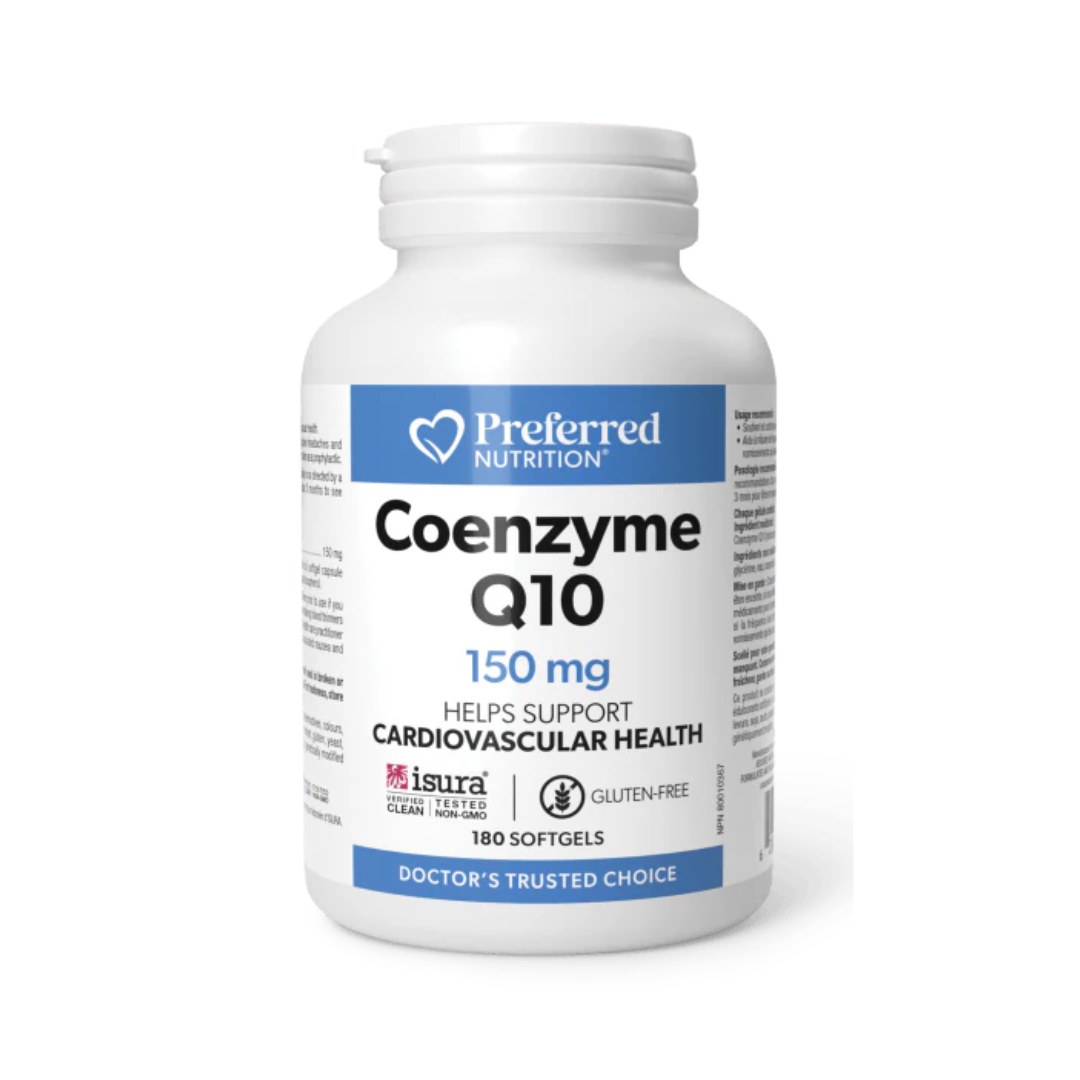 Preferred Nutrition Coenzyme Q10 150mg 120 softgels