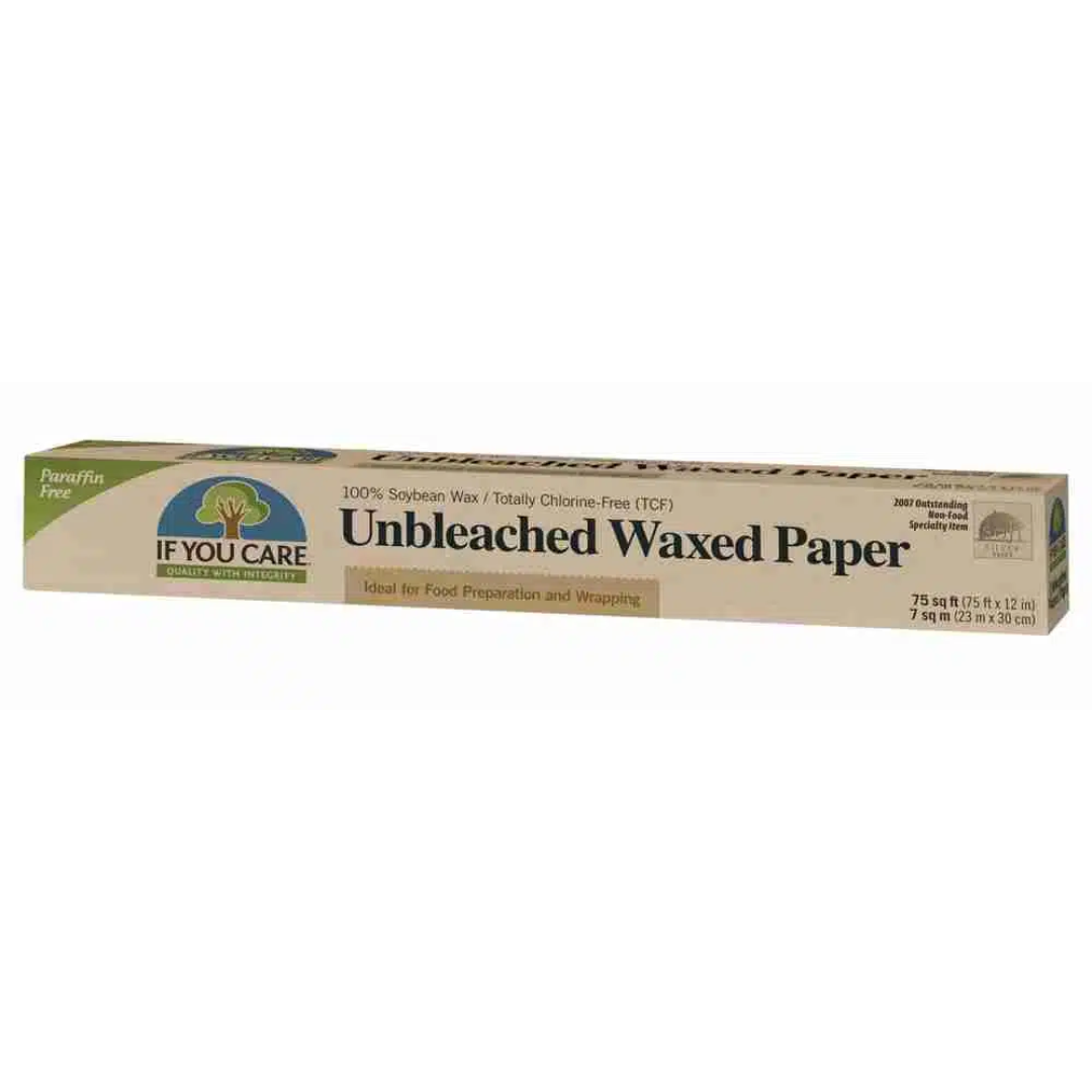 If you care Unbleached Wax Paper 75 sq ft (75 ft x 12 in)