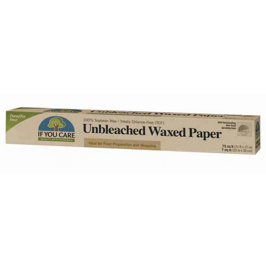 If you care Unbleached Wax Paper 75 sq ft (75 ft x 12 in)