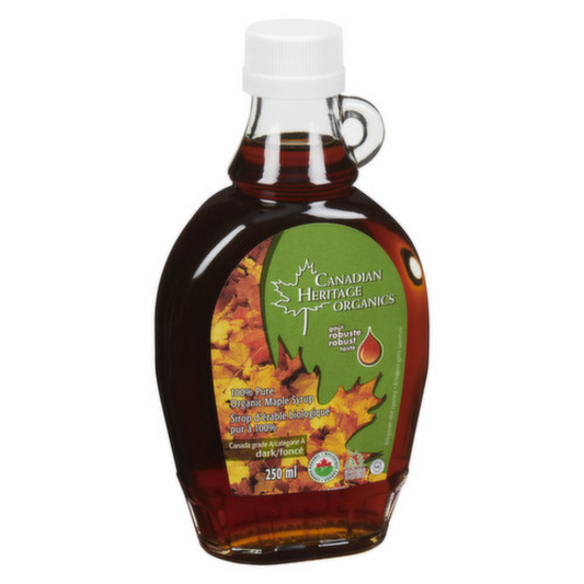 Canadian Heritage Organics Maple Syrup 250ml