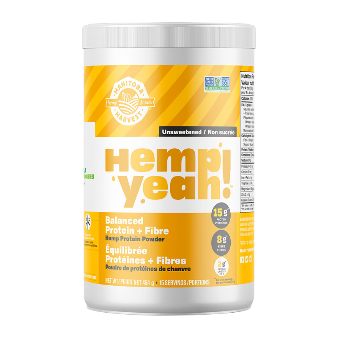 Manitoba Harvest Hemp Yeah Protein + Fibre 454g